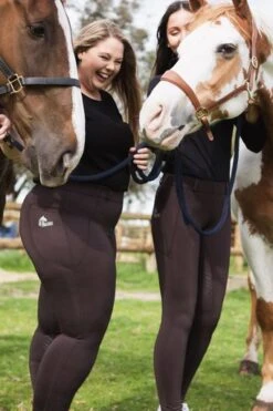 Java Brown Riding Tights, Sizes 6-28 -Riding Horse Apparel Shop kandJinJavatights