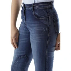 Ladies Denim Riding Breeches By Premier Equine - Roxy -Riding Horse Apparel Shop ladies denim riding breeches by premier equine roxy southern sport horses 4