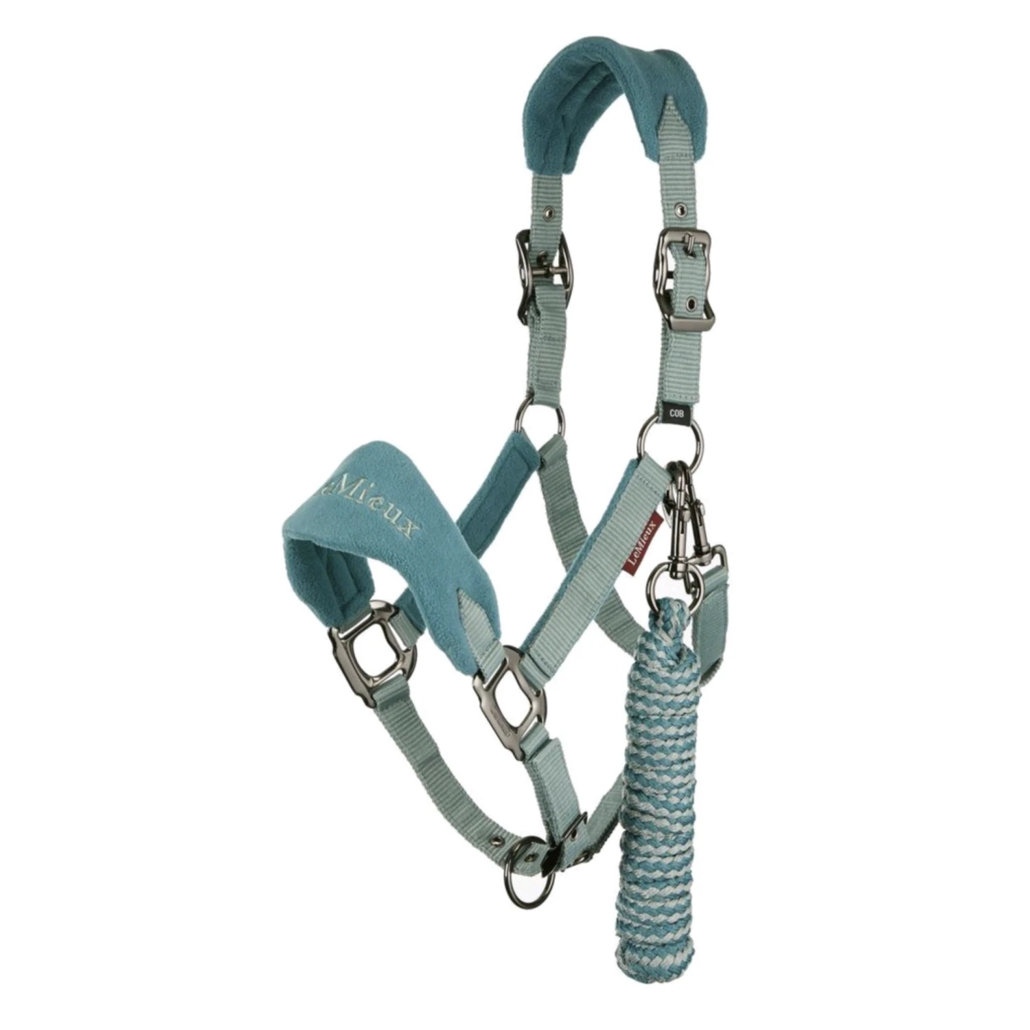 LeMieux Vogue Headcollar With Leadrope - Fleece Material 16 LeMieux Vogue Headcollar With Leadrope - Fleece Material - Image 14