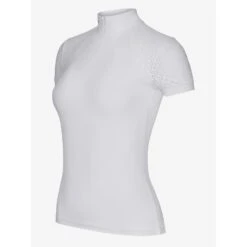 LeMieux Olivia Short Sleeve Show Shirt -Riding Horse Apparel Shop lm oliviashowshirt shortsleeve white2 hr 9960fb84 be3e 4ace a96d 9908403c1485