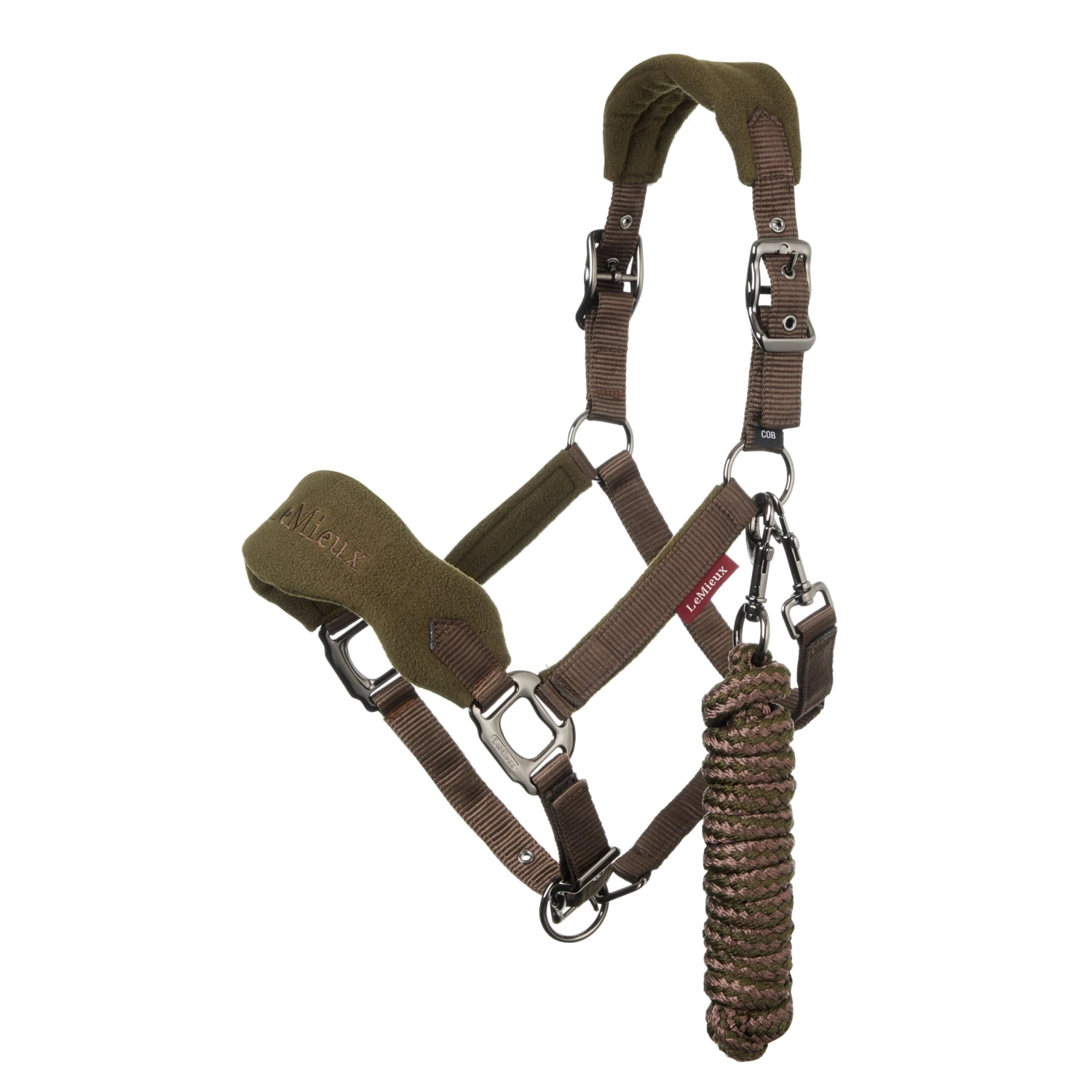 LeMieux Vogue Headcollar With Leadrope - Fleece Material 21 LeMieux Vogue Headcollar With Leadrope - Fleece Material - Image 19