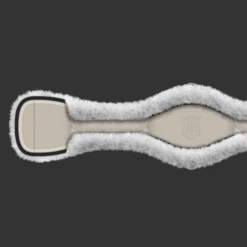 Mattes Anatomic Leather Girth With Buckle Cover