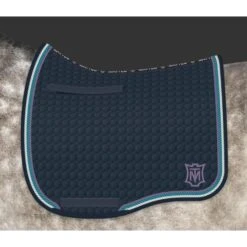 Mattes Eurofit Dressage Plain - Navy -Riding Horse Apparel Shop mattes eurofit dressage plain navy trailrace equestrian outfitters 3