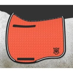 Mattes Eurofit Dressage Plain - Orange -Riding Horse Apparel Shop mattes eurofit dressage plain orange trailrace equestrian outfitters 4