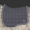 Mattes Eurofit Dressage Plain Velvet - Slate -Riding Horse Apparel Shop mattes eurofit dressage plain velvet slate trailrace equestrian outfitters
