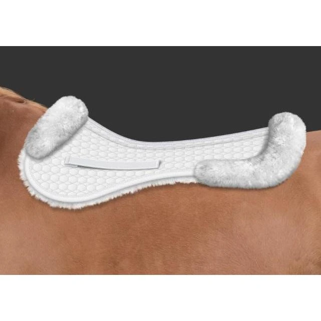 Mattes Show Jump Correction Half Pad - Fleece 4 Mattes Show Jump Correction Half Pad - Fleece - Image 2