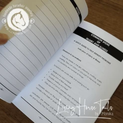 Medical & First Aid Record Book For Your Horse - Know Your Horse -Riding Horse Apparel Shop medical first aid record book for your horse know your horse living horse tales jewellery by monika 6