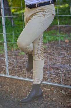 QJ Riding Wear Men's Breech With Silicon Knee Grip -Riding Horse Apparel Shop menssilicon fa8bbd8f f2dd 4b22 a533 e2bd6e754ae2