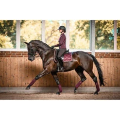 PSOS Dressage Saddle Pad Wine -"Commander-in-chief" 7 PSOS Dressage Saddle Pad Wine -"Commander-in-chief" -Riding Horse Apparel Shop psos dressage saddle pad wine commander in chief vivarchie equestrian 3