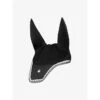 PSOS Ear Bonnet Black 2 PSOS Ear Bonnet Black -Riding Horse Apparel Shop psos ear bonnet black vivarchie equestrian