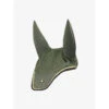 PSOS Ear Bonnet Moss -Riding Horse Apparel Shop psos ear bonnet moss vivarchie equestrian