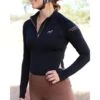 Saddle Co Signature Base Layer - Black -Riding Horse Apparel Shop saddle co signature base layer black vivarchie equestrian