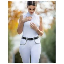 Sleeveless Show Shirt - LeMieux Chloe 10 Sleeveless Show Shirt - LeMieux Chloe -Riding Horse Apparel Shop sleeveless show shirt lemieux chloe southern sport horses 4