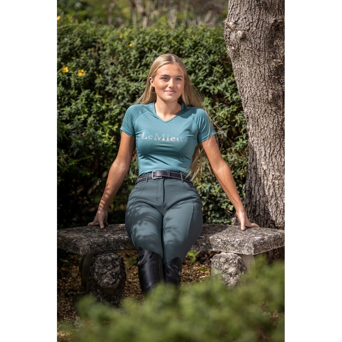 SS21 Collection LeMieux Luxe T-Shirt 4 SS21 Collection LeMieux Luxe T-Shirt - Image 2