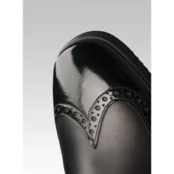 Tucci Marilyn FP Punched Patent Short Boot -Riding Horse Apparel Shop tucci marilyn fp punched patent short boot trailrace equestrian outfitters 3